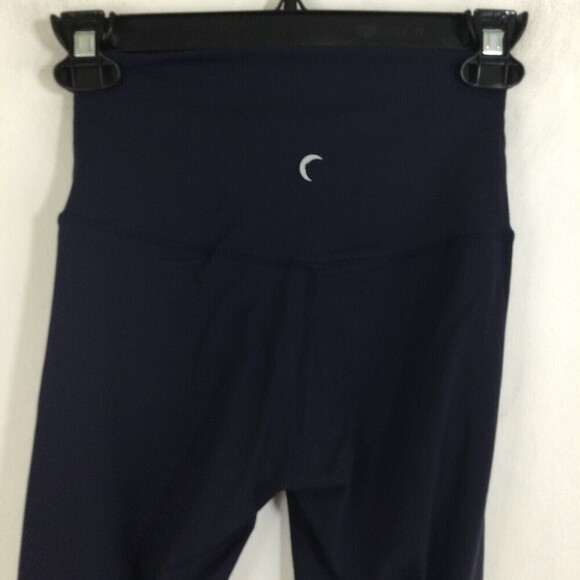 ZYIA Active Women Leggings Nylon Blend Soft Lightweight Stretch Blue Size 2 - Picture 2 of 6